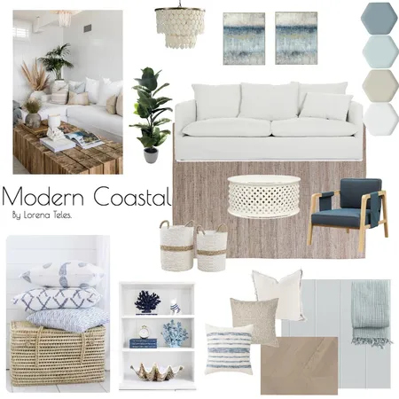 Modern Coastal Mood Board Interior Design Mood Board by lorenateless on Style Sourcebook