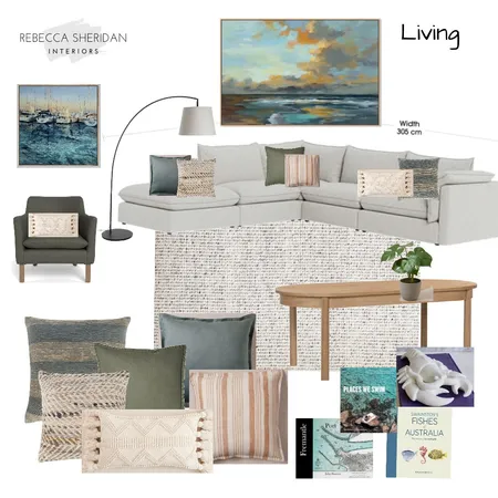 Living Interior Design Mood Board by Sheridan Interiors on Style Sourcebook