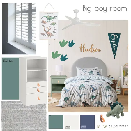 Big Boy room Interior Design Mood Board by Merce Walsh Interiors on Style Sourcebook