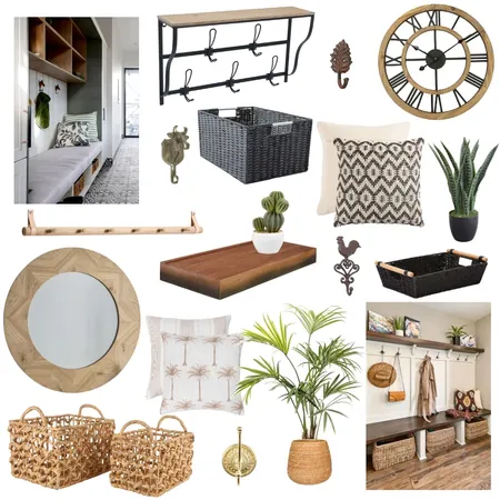 Mudroom Interior Design Mood Board by Lucey Lane Interiors on Style Sourcebook