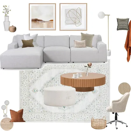 Rosie's Retreat Sample Board Interior Design Mood Board by AJ Lawson Designs on Style Sourcebook