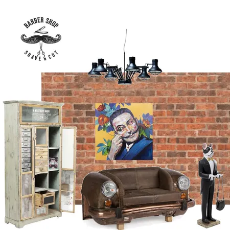 barber shop project Interior Design Mood Board by 2012antoniosv on Style Sourcebook