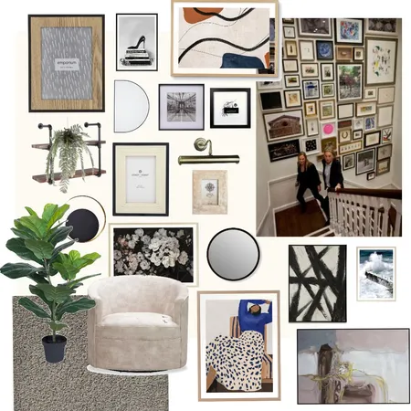 Maximalist Wall Decor Interior Design Mood Board by Tabi on Style Sourcebook