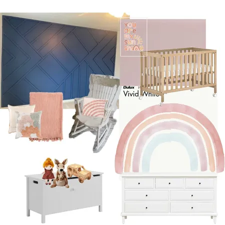 Tilly's Room #1 Interior Design Mood Board by Linsey on Style Sourcebook