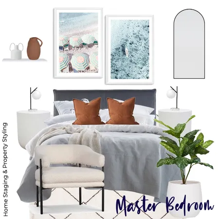 MASTER BEDROOM SAMPLE BOARD Interior Design Mood Board by Mood Indigo Styling on Style Sourcebook