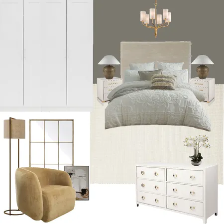 Classic Chic Bedroom Interior Design Mood Board by celeste on Style Sourcebook