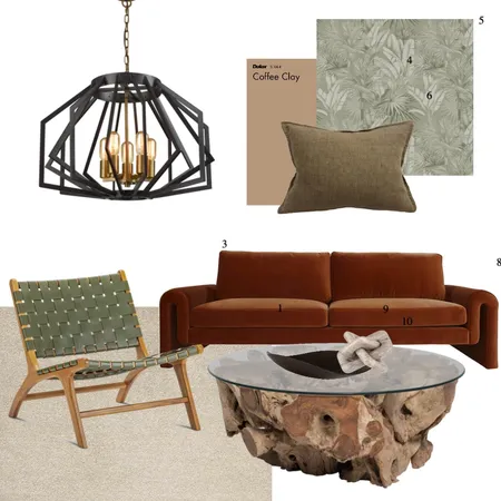 living room Interior Design Mood Board by pattern arrangements on Style Sourcebook