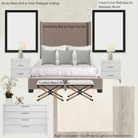 Master Bedroom 2nd floor option 3 Interior Design Mood Board by Ralitsa on Style Sourcebook