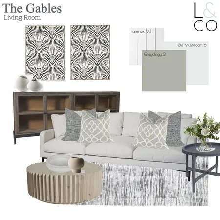 Bevnol Homes 'The Gables' Display Home Living Room Interior Design Mood Board by Linden & Co Interiors on Style Sourcebook