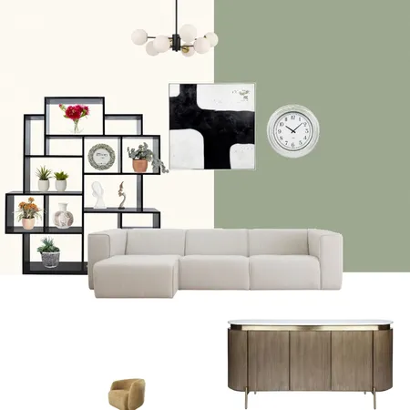 Warm Living Room Interior Design Mood Board by chrystina on Style Sourcebook