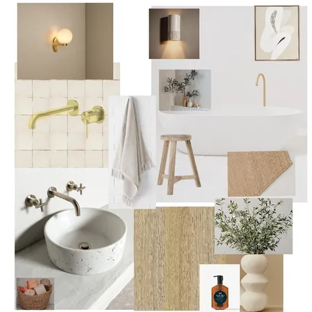 Master Bathroom Interior Design Mood Board by Carla Fidler on Style Sourcebook