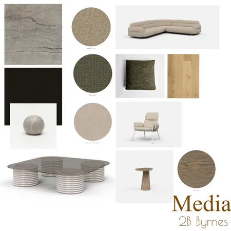 2B - Media Furniture Interior Design Mood Board by bronteskaines on Style Sourcebook