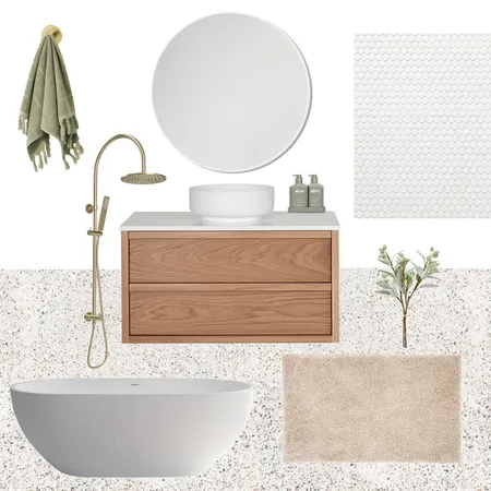 Main Bathroom Interior Design Mood Board by nikhaley76 on Style Sourcebook