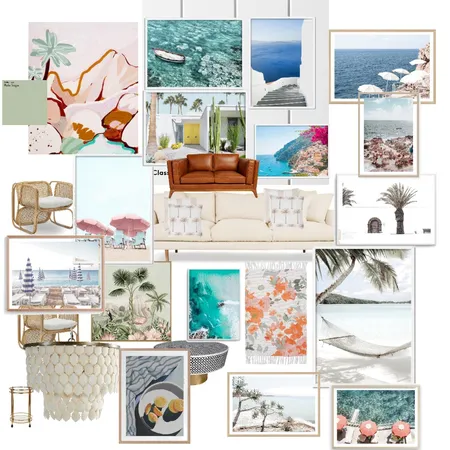 Living and Games room inspo Interior Design Mood Board by Meredith Coastal Hamptons on Style Sourcebook
