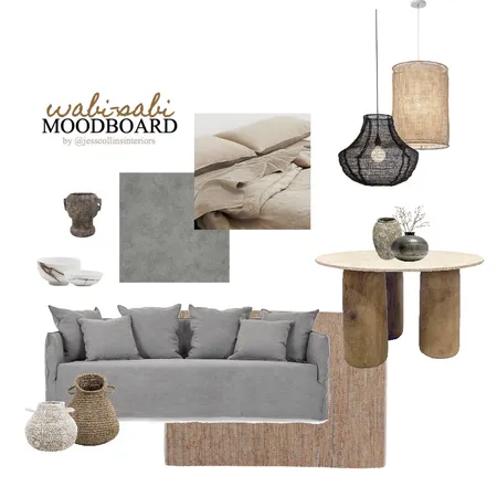 Wabi-Sabi Moodboard Interior Design Mood Board by Jess Collins Interiors on Style Sourcebook