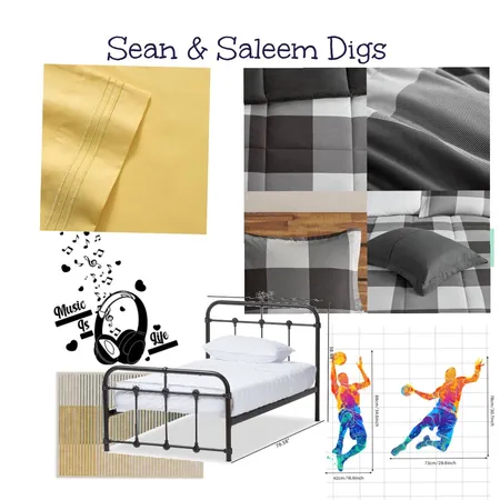 Sean & Saleem Digs Interior Design Mood Board by stagingsisters on Style Sourcebook