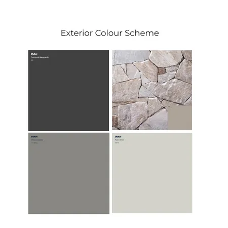 Chifley Exterior Colour Board Interior Design Mood Board by Styled For Hue on Style Sourcebook