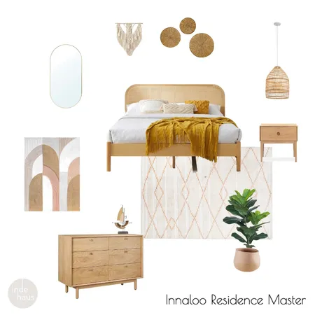 Innaloo Master Bedroom v2 Interior Design Mood Board by indi haus on Style Sourcebook