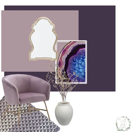 Purrrrrrrrple Interior Design Mood Board by Laurel and Fawne on Style Sourcebook