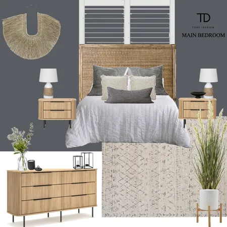 MAIN BEDROOM Interior Design Mood Board by Tone Design on Style Sourcebook