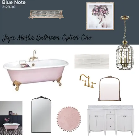 Joyce Master Bathroom Interior Design Mood Board by Mz Scarlett Interiors on Style Sourcebook