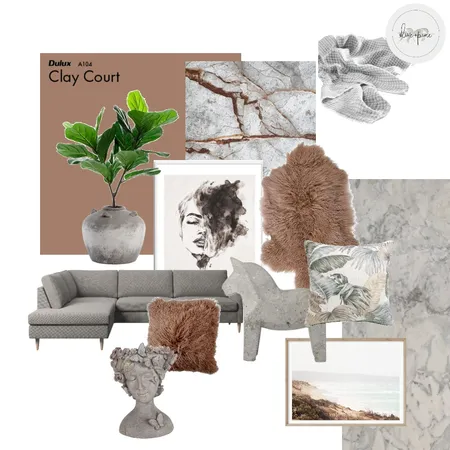 Clay Court Interior Design Mood Board by olive+pine on Style Sourcebook