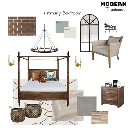 Modern Farmhouse Interior Design Mood Board by Sandia Krauss on Style Sourcebook