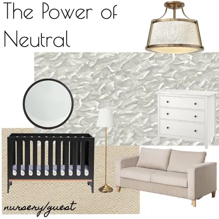 THE POWER OF NEUTRAL - Nursery guest Interior Design Mood Board by RLInteriors on Style Sourcebook