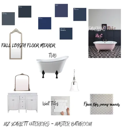 MASTER BEDROOM JOYCE Interior Design Mood Board by Mz Scarlett Interiors on Style Sourcebook