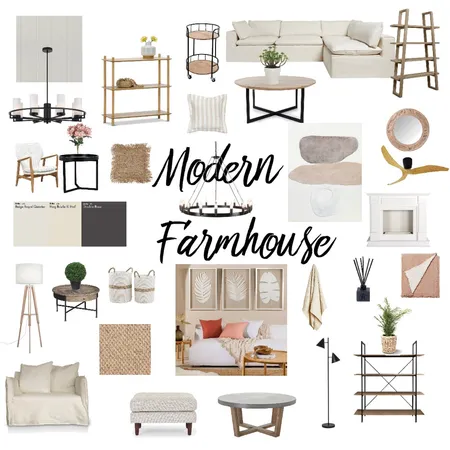 modern farmhouse mood board Interior Design Mood Board by zeamartin on Style Sourcebook