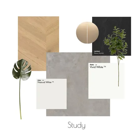 Study Interior Design Mood Board by Manali on Style Sourcebook