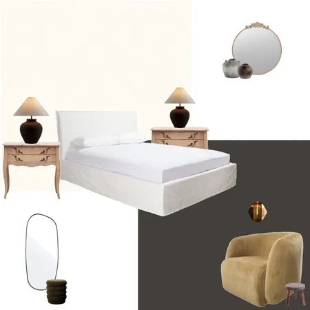 Bedroom - Warm Interior Design Mood Board by Marissa's Designs on Style Sourcebook