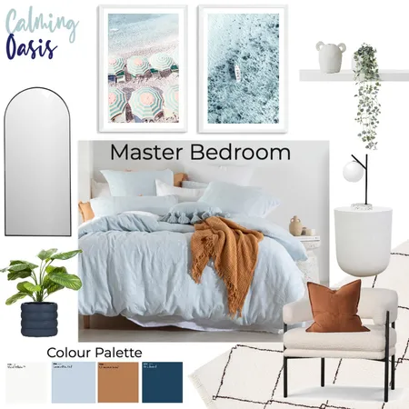 MOOOD BOARD - MASTER BEDROOM Interior Design Mood Board by Mood Indigo Styling on Style Sourcebook