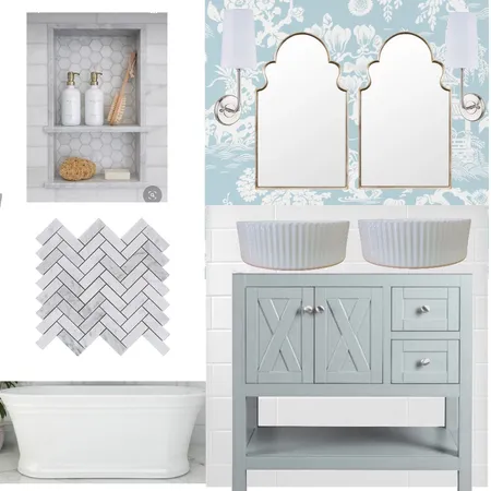 Kids Bathroom Wallpaper Interior Design Mood Board by Tamalina on Style Sourcebook