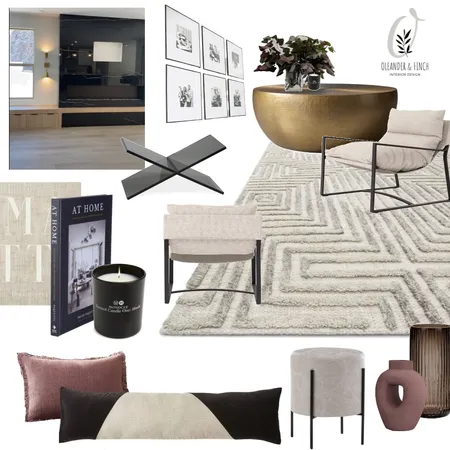 Morgan Nevada Living room Interior Design Mood Board by Oleander & Finch Interiors on Style Sourcebook