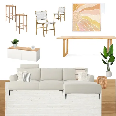 Dining and Living Room Interior Design Mood Board by swcoastalhaven on Style Sourcebook