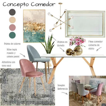 Comedor Interior Design Mood Board by caropieper on Style Sourcebook