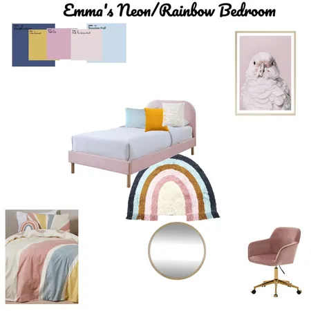 Emma's bedroom Interior Design Mood Board by Evi Earle on Style Sourcebook