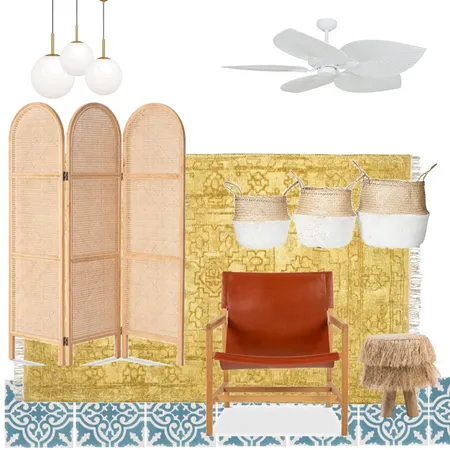 Draft Boho Interior Design Mood Board by MIKU Home on Style Sourcebook