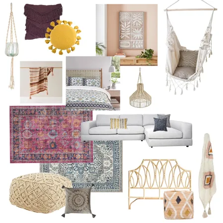 Bohemian Interior Design Mood Board by Michaela.Adams on Style Sourcebook