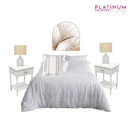 Hamptons Bedroom Interior Design Mood Board by Platinum Property Styling on Style Sourcebook