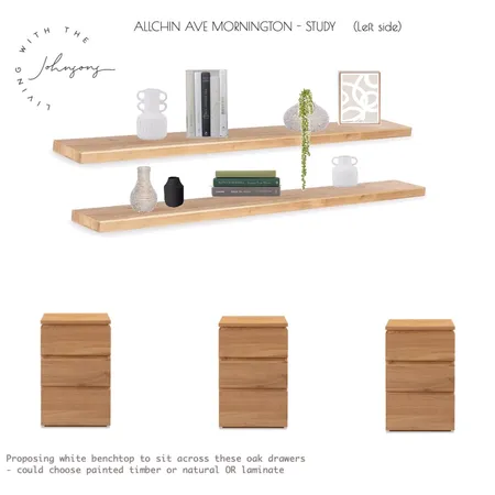 Allchin Study - Left side Interior Design Mood Board by LWTJ on Style Sourcebook