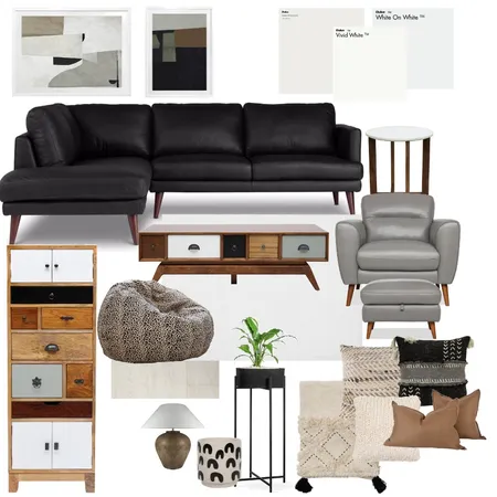 Black Classic LR Interior Design Mood Board by cindysoares_ on Style Sourcebook