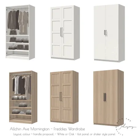 Allchin Freddies Wardrobe Interior Design Mood Board by LWTJ on Style Sourcebook