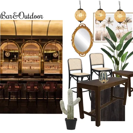 Bar Interior Design Mood Board by Bowen on Style Sourcebook