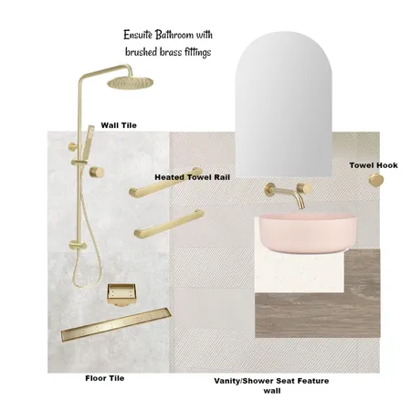 Ensuite Bathroom Interior Design Mood Board by Eden House Interiors on Style Sourcebook