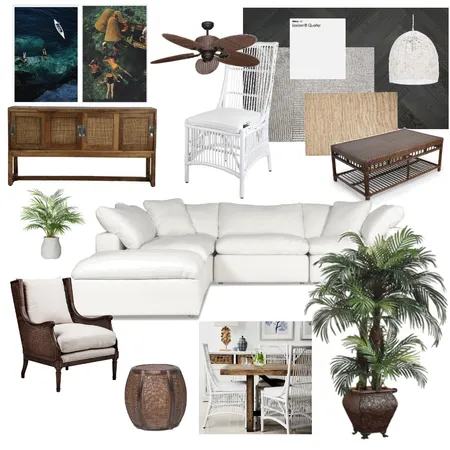 Modern British Colonial Interior Design Mood Board by SaschaMichelle on Style Sourcebook