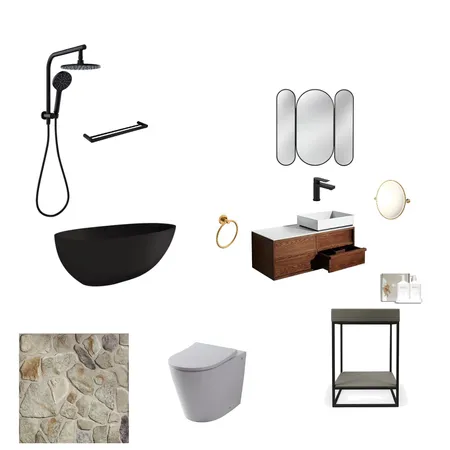 BATHROOM 10/22 Interior Design Mood Board by STARA on Style Sourcebook