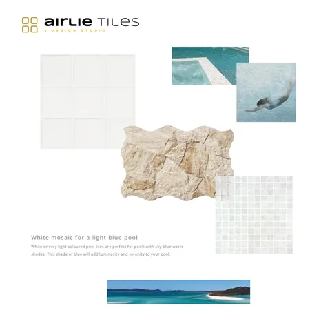 White Interior Design Mood Board by Airlie Tiles on Style Sourcebook