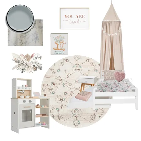 Willa's Big Bedroom Interior Design Mood Board by Maven Interior Design on Style Sourcebook